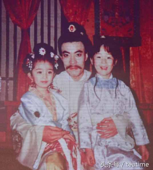 杨幂小时候就演古装了 《唐明皇》里的她好美!