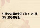红楼梦司棋是谁的丫鬟（《红楼梦》里司棋是谁）