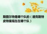 斯图尔特是哪个队的（德克斯特皮特曼现在在哪个队）