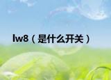 lw8（是什么开关）