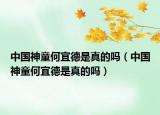 中国神童何宜德是真的吗（中国神童何宜德是真的吗）