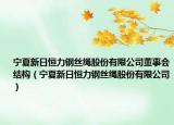 宁夏新日恒力钢丝绳股份有限公司董事会结构（宁夏新日恒力钢丝绳股份有限公司）