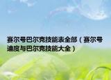 赛尔号巴尔克技能表全部（赛尔号迪度与巴尔克技能大全）