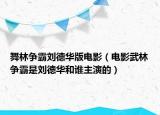 舞林争霸刘德华版电影（电影武林争霸是刘德华和谁主演的）
