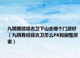 九阴真经锦衣卫下山去哪个门派好（九阴真经锦衣卫怎么PK和刷怪厉害）