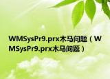 WMSysPr9.prx木马问题（WMSysPr9.prx木马问题）