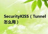 SecurityKISS（Tunnel怎么用）