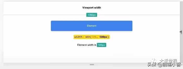 一文学会使用CSS中的 min(), max(), clamp() 以及它们的使用场景
