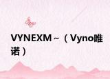 VYNEXM～（Vyno唯诺）