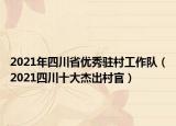 2021年四川省优秀驻村工作队（2021四川十大杰出村官）