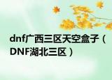 dnf广西三区天空盒子（DNF湖北三区）