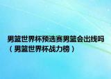 男篮世界杯预选赛男篮会出线吗（男篮世界杯战力榜）