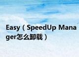 Easy（SpeedUp Manager怎么卸载）