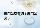 厦门公交查询（厦门公交）