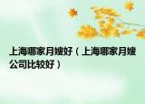 上海哪家月嫂好（上海哪家月嫂公司比较好）