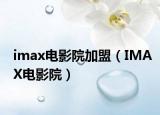 imax电影院加盟（IMAX电影院）