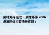 武林外传 回忆（武林外传 2006年章回体古装情景喜剧）