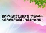 安桥609功放怎么没有声音（安桥609AV功放突然无声音输出了可能是什么问题）