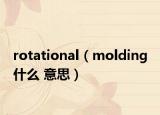 rotational（molding 什么 意思）