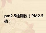 pm2.5检测仪（PM2.5值）