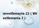 wrestlemania 22（Wrestlemania 2）