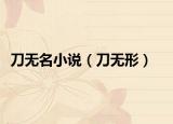 刀无名小说（刀无形）