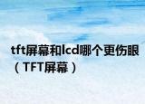 tft屏幕和lcd哪个更伤眼（TFT屏幕）