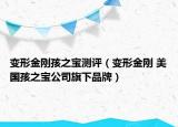 变形金刚孩之宝测评（变形金刚 美国孩之宝公司旗下品牌）