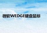 微软WEDGE键盘鼠标