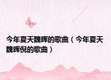 今年夏天魏晖的歌曲（今年夏天 魏晖倪的歌曲）