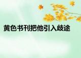 黄色书刊把他引入歧途