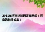 2011年河南洛阳囚奴案新闻（河南洛阳性奴案）