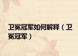 卫冕冠军如何解释（卫冕冠军）