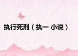 执行死刑（执一 小说）