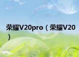 荣耀V20pro（荣耀V20）