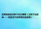 吴邪和张起灵胖子去过哪里（王胖子访谈录——张起灵与吴邪背后的故事）