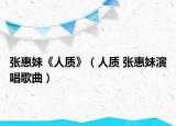 张惠妹《人质》（人质 张惠妹演唱歌曲）