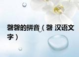 磬磬的拼音（磬 汉语文字）