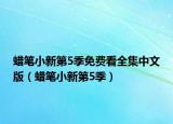 蜡笔小新第5季免费看全集中文版（蜡笔小新第5季）
