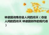 林徽因诗集你是人间四月天（你是人间的四月天 林徽因创作的现代诗）