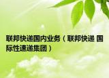 联邦快递国内业务（联邦快递 国际性速递集团）