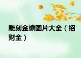 雕刻金蟾图片大全（招财金）
