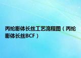 丙纶膨体长丝工艺流程图（丙纶膨体长丝BCF）