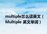 multiple怎么读英文（Multiple 英文单词）