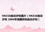 HK416自动步枪图片（HK416自动步枪 2004年德国研制自动步枪）