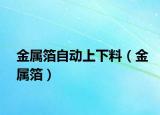 金属箔自动上下料（金属箔）