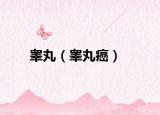 睾丸（睾丸癌）