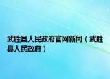 武胜县人民政府官网新闻（武胜县人民政府）