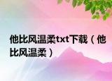 他比风温柔txt下载（他比风温柔）