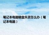 笔记本电脑键盘失灵怎么办（笔记本电脑）